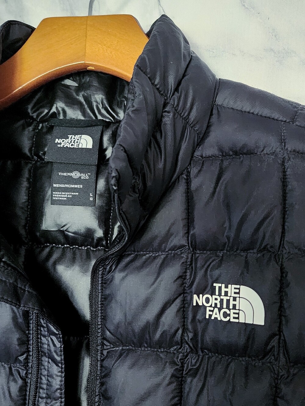 The North Face Men's Black ThermoBall Eco Insulated Jacket L - Picture 2 of 13